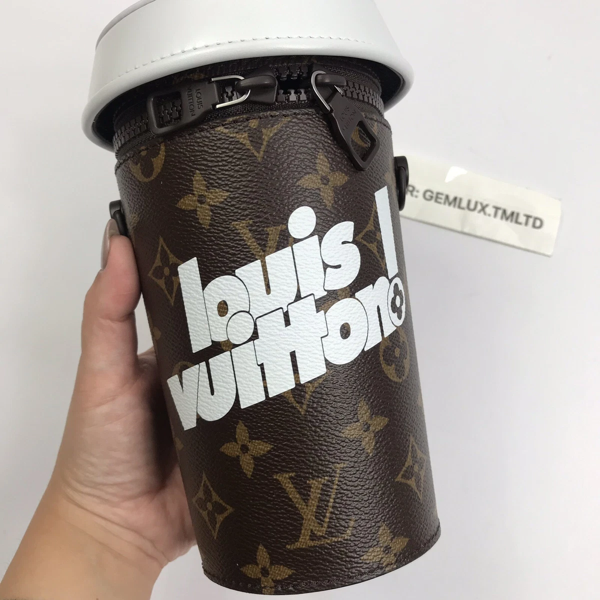 LOUIS VUITTON BY VIRGIL ABLOH COFFEE CUP POUCH M80812 | eBay