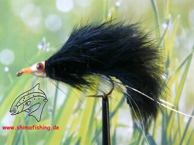 Streamer '' Chupacabra Black '' , 3er Set