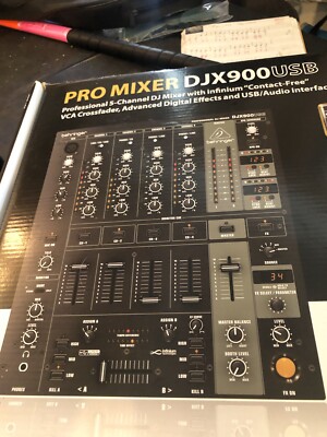 Behringer Pro Mixer DJX900USB 4-Channel DJ Mixer