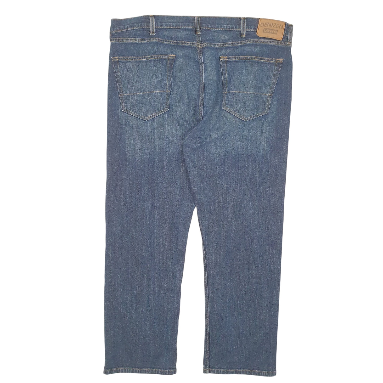 LEVIS Denizen Jeans Regular Fit Blue Denim Trousers Mens 236 W40 L30 image 3