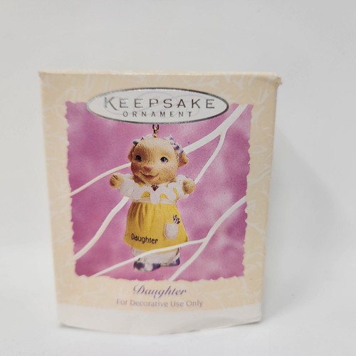 1994 Hallmark Vintage Keepsake Ornament "Daughter" Collectible - Picture 2 of 7