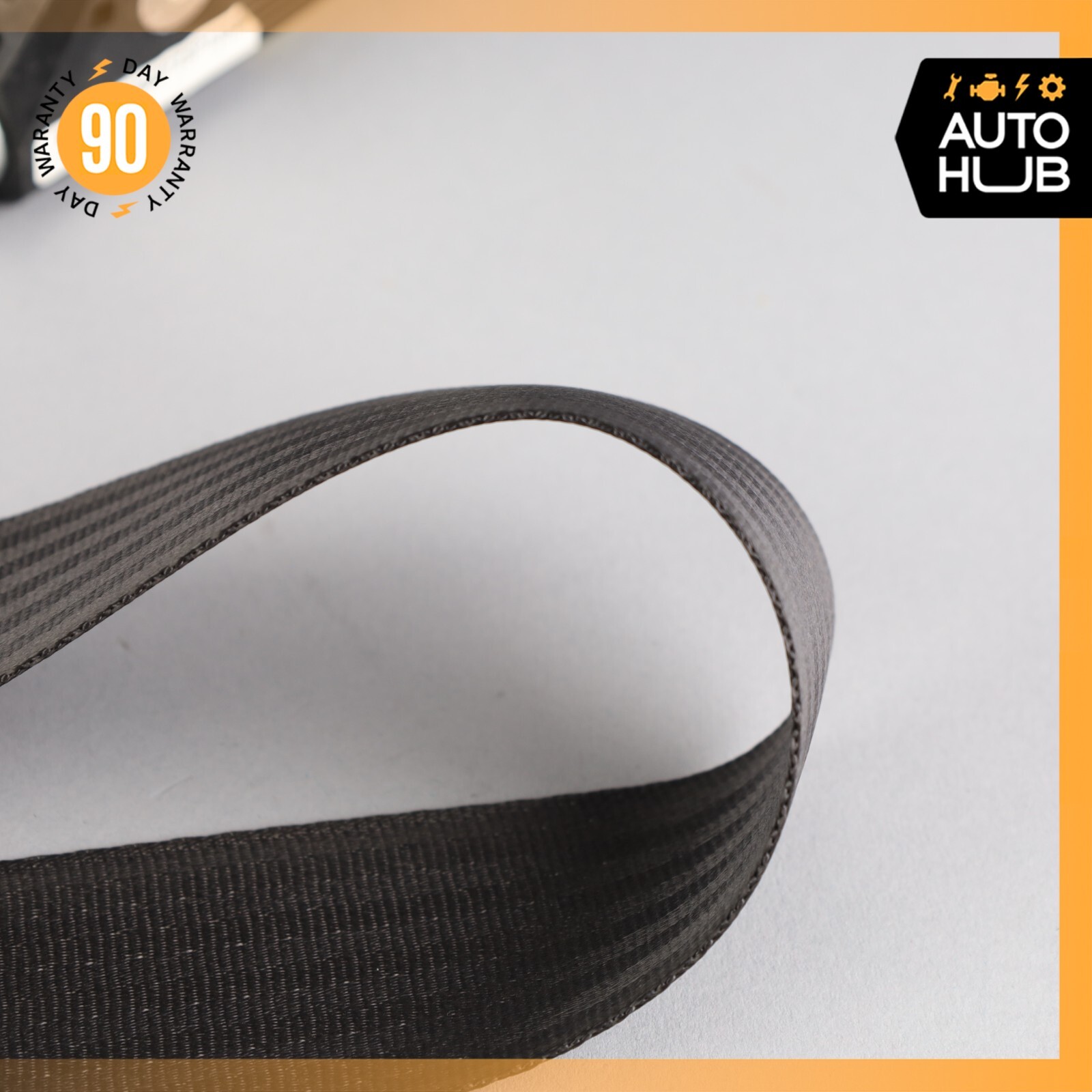 08-19 Maserati GranTurismo M145 Front Left Driver Side Seat Belt Black OEM