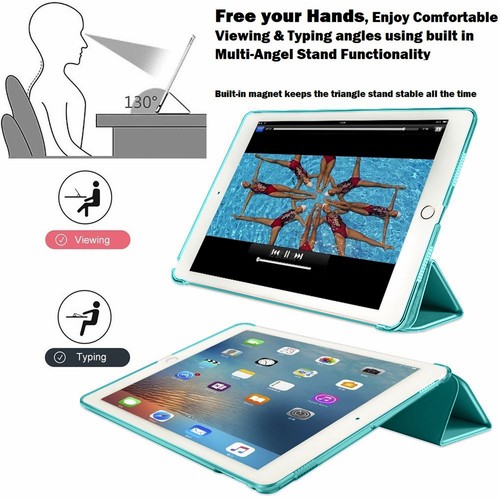 iPad 9.7 2017 , 10.5" , Pro 9.7 2016 , Mini 4 3 2 1 , iPad 4 3 2 , Air 1 2 Cases - Picture 76 of 299