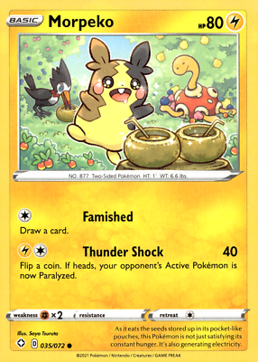 Pokemon TCG Morpeko 35/72 | eBay