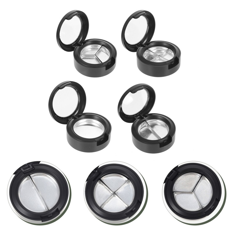 4 Pcs Clear Tray Traveling Makeup Case Lipstick Eye Shadow Box eBay