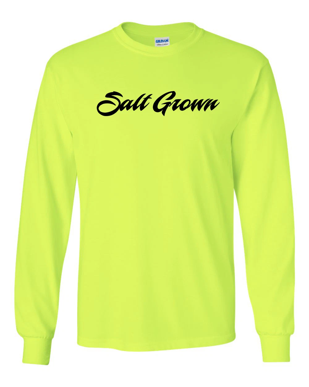 Salt Grown Long Sleeve Saltwater fishing t shirt beach surfing diving tuna reel
