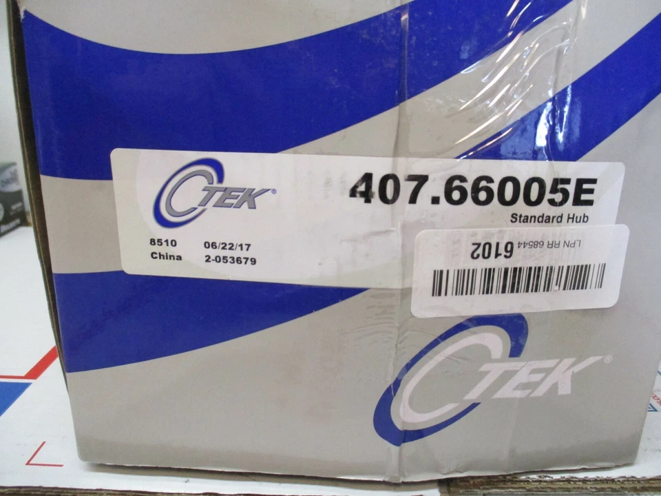 NEW CENTRIC C-TEK STANDARD HUB AND BEARING ASSEMBLY 407.66005E FITS GMC, CHEVY, - Image 4 of 4