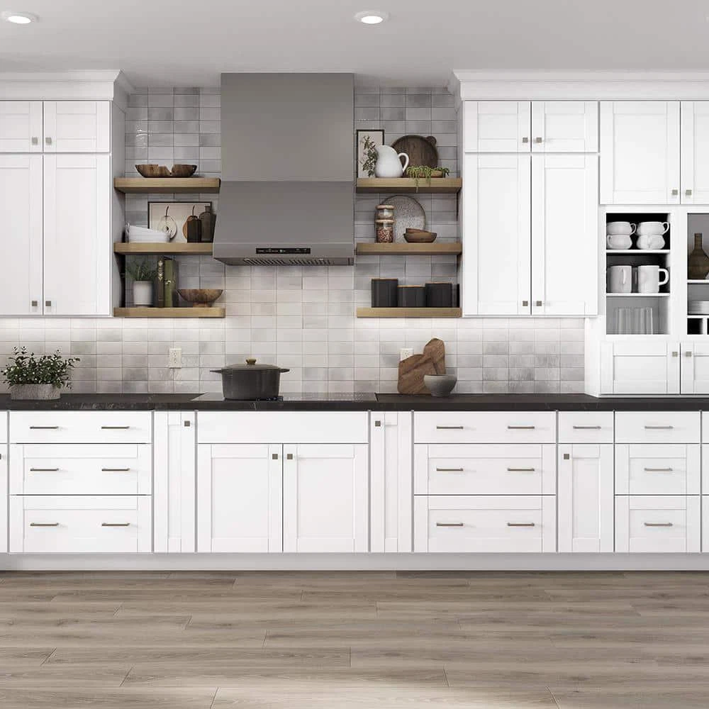 Hampton Bay Shaker Wall Bridge Kitchen Cabinet 30