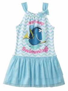 fish dress for baby girl