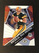 2020 MOSAIC WILL TO WIN WW12 BRETT FAVRE GREEN BAY PACKERS