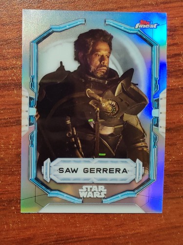 2022 Star Wars Topps Finest Saw Gerrera Refractor #83 - Bild 1 von 2