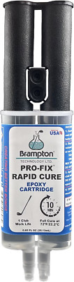 Brampton PRO-FIX Rapid Cure Golf Epoxy - Single Golf Club Repair - 10 Min Golf -