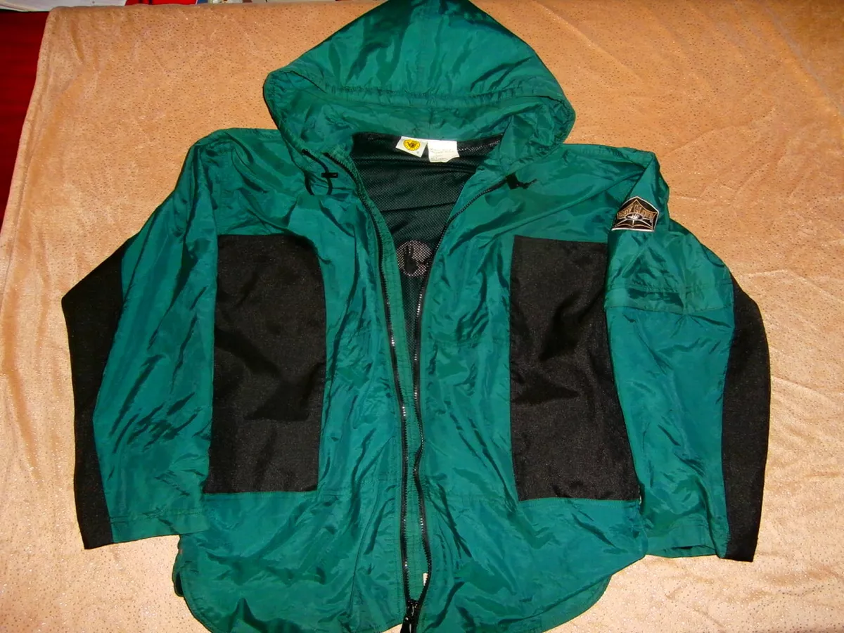 Body Glove Soft Shell Rain SURF HOODED Jacket Men M Windbreaker