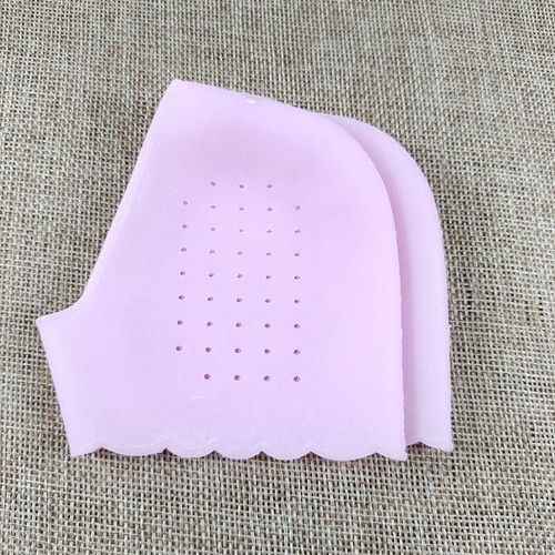 1 par de calcetines de gel hidratante de silicona para el talón pies agrietados protector para el cuidado de la piel - Imagen 3 de 14
