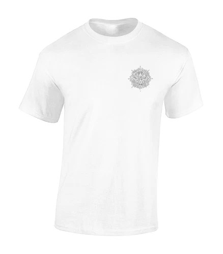 Aztec Calendar Cool Ancient Symbol Design Mayan Unisex T-Shirt - Picture 11 of 11