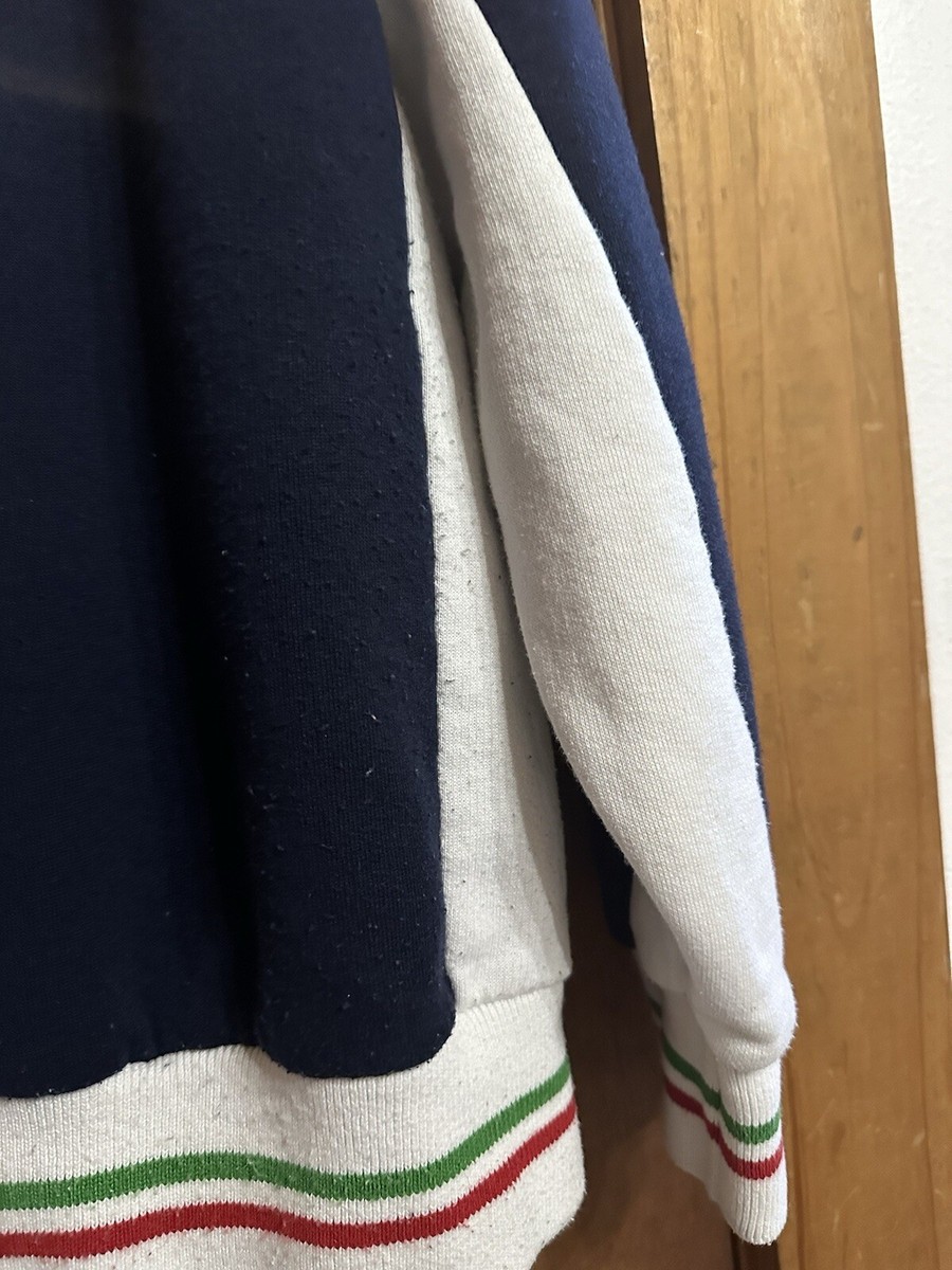 Vintage Italia Zipper Sweater Italy size XL | eBay
