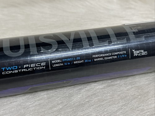 2020 Louisville Slugger Xeno 31/20 NEU!! FPXND11-20 (-11) Fastpitch Softballschläger - Bild 5 von 7