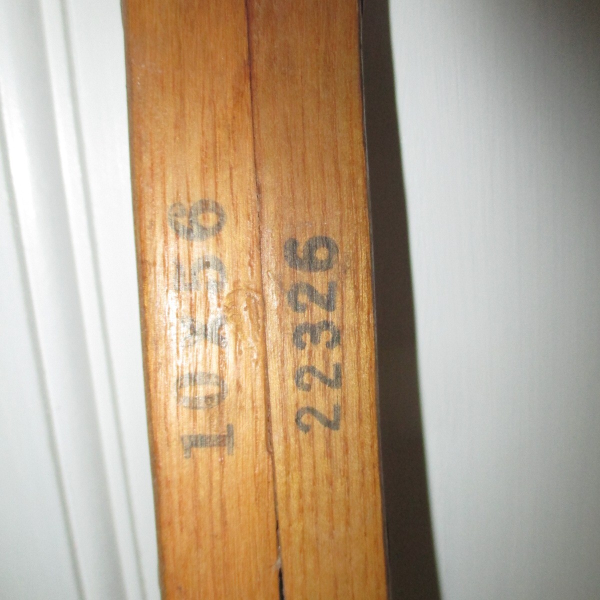 Vintage Iverson Alaskan Snowshoes 10x56 With Bindings Wood and Leather