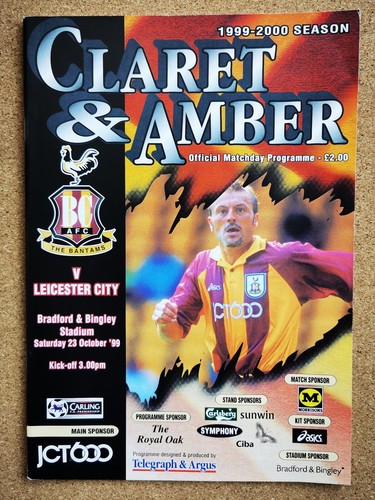 Programme Bradford City Football Club Valley Parade Programmes Various Opponents - Picture 128 of 151