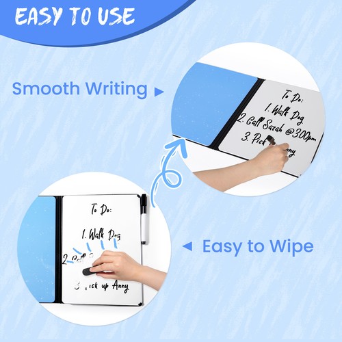 Tragbare Schreibtafel Boards Mini Whiteboard Memoboard Memo Notizbuch Löschtuch - Bild 15 von 68