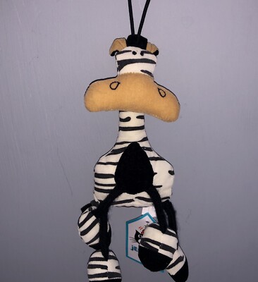Jellycat “I am Dingly Dangly Zoe Zebra” Super Rare Soft Plush Toy