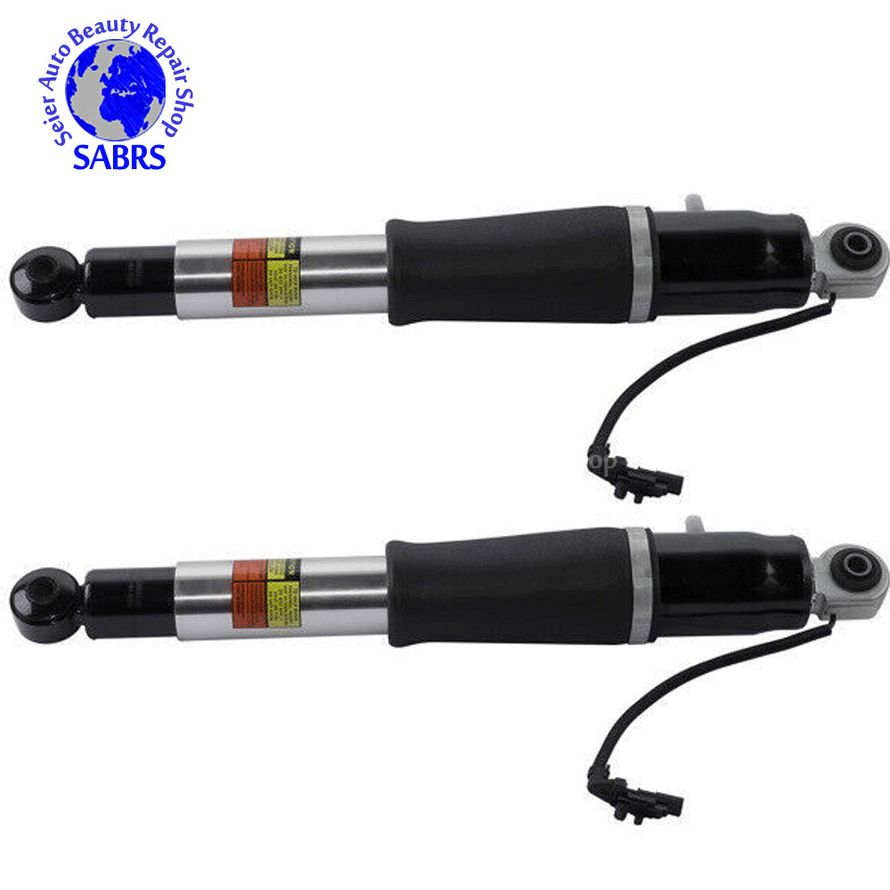New Set of 2 Rear Air Suspension Shock Strut For Cadillac Escalade Chevrolet Sub