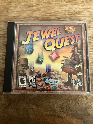 Jewel Quest Video Game Pc CD-ROM E-Everyone 