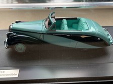 MATRIX ÉCHELLE MODELS 1/43 DAIMLER DE36 Fhc Bleu Trèfle Hopper 1953