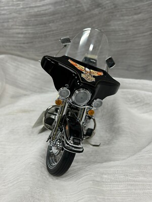 Franklin Mint Harley Davidson 1976 Electra Glide Black 1:10