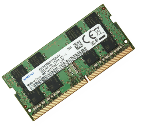 1x 16GB RAM DDR4 3200 Mhz PC4-3200AA M471A2K43EB1-CWE Notebook RAM SO DIMM - Afbeelding 1 van 1