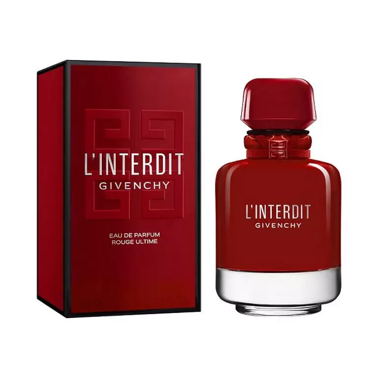 Givenchy L'Interdit ROUGE 2.7 oz Eau de Parfum EDP Spray for Women New In Box