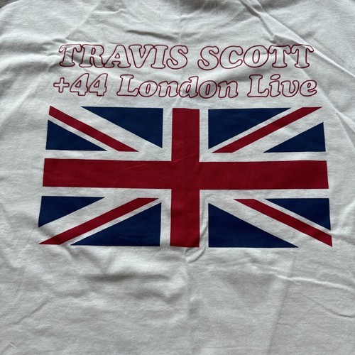 Travis Scott Astroworld London Tour Tee White XL Rare - Picture 7 of 7