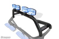 ÜBerrollbüGel+Licht + Lang Tonneau+Flecken+Led Zu FüR Mitsubishi L200 05-15