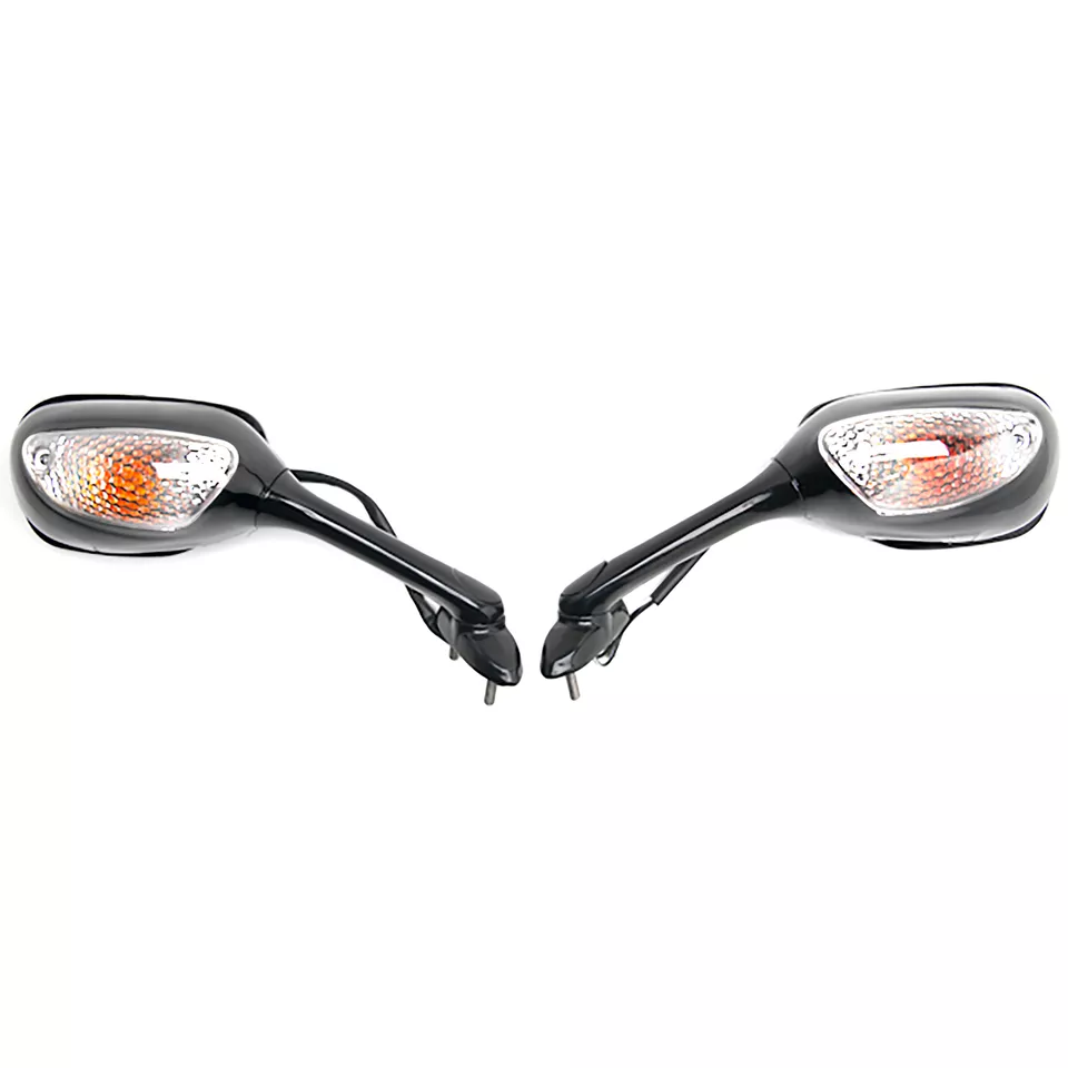 Espejos retrovisores de repuesto (L&R) para Suzuki GSXR 600 750 1000 2005-2016 con señales Foto 3 de 3