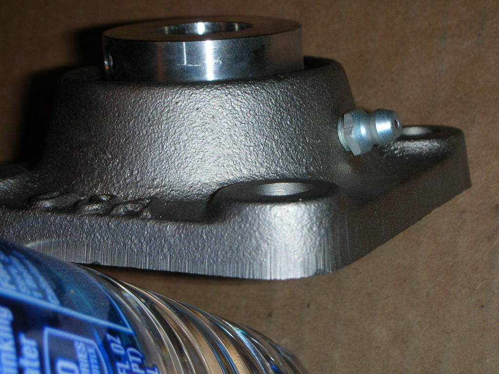 MCP Bearing Plastic Sleeve 4 Bolt Flange Nylon UHMW PFTE 3/4" ID 33/8