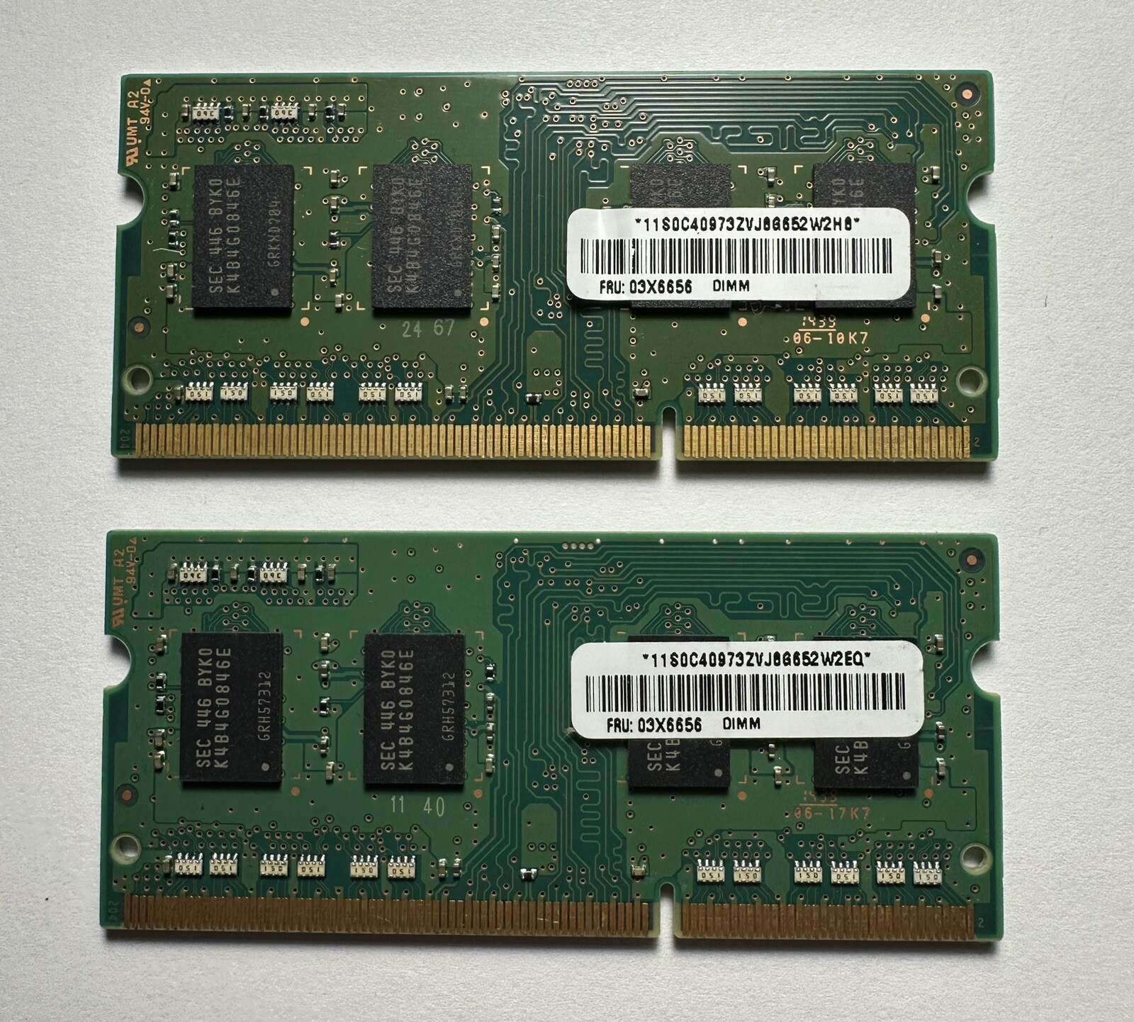 Samsung 8GB (2x4GB) 1Rx8 PC3L-12800S DDR3-1600MHz Laptop RAM ...