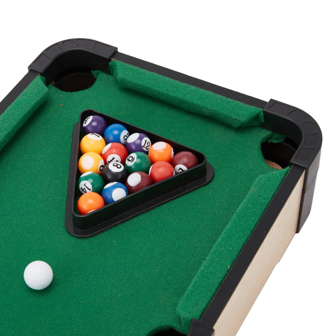 Portable Mini Tabletop Billiard Pool Snooker Indoor Fun Game Family
