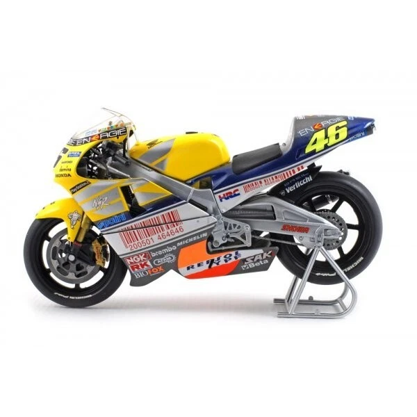Minichamps 122 016176 Honda NSR 500 bicicleta de carreras Rossi Nastro Le Mans GP 2001 1:12 Foto 4 de 4