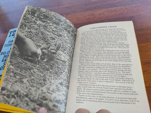 3- VTG 1975 Bob Hirsch Arizona Hiking Camping Books Lot  - Picture 24 of 24