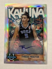 2022-23 Bowman University Chrome - Big Kahuna - Tyrese Proctor Auto #/150