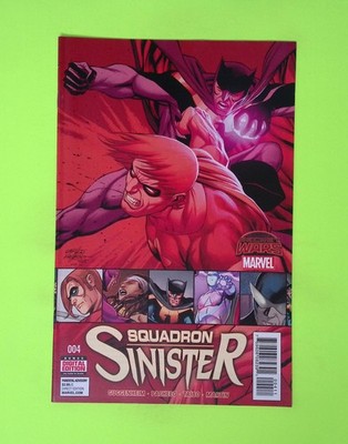 Squadron Sinister #4 2016 Marvel Comics High Grade Comic Book Q86-82