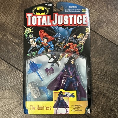 VINTAGE 1997 Kenner Total Justice DC Comics The Huntress Action Figure NIB