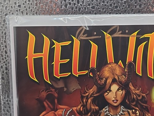 Hellwitch Hellbourne #1 Hellqueen Edition Signed & Gallery #1 Risque Inferno 250 - Bild 3 von 11
