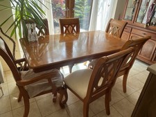 Wood Table And Chairs