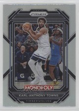 2022-23 Panini Prizm Monopoly Silver Prizm Karl-Anthony Towns #52 05lh