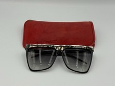 Vintage Laura Biagiotti Oversized Eyeglasses Frame P25-260L Italy LB Logo RX