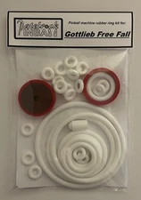 1974 Gottlieb Free Fall Pinball Machine Rubber Ring Kit