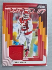 Chris Jones 2025 Panini Score Zoned In #ZON-CJS Patch Relic