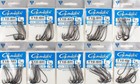 (LOT OF 10) GAMAKATSU T10-6H SALMON TAPERED LOOPED SZE UP-EYE 1/0 63411-10 J4291 — photo 1