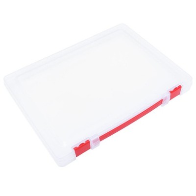  Transparente Speicherbox Löschen Plastikdokumentpapier -Fülldatei Fall